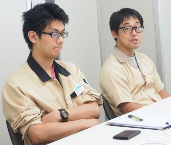 【左】情報システム室 運用課 Y.F. 様 【右】情報システム室 管理課 A.K. 様