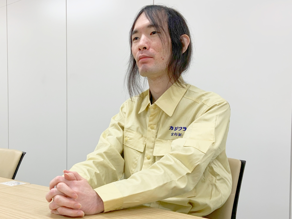 設計部 主任 宮内 新平 氏