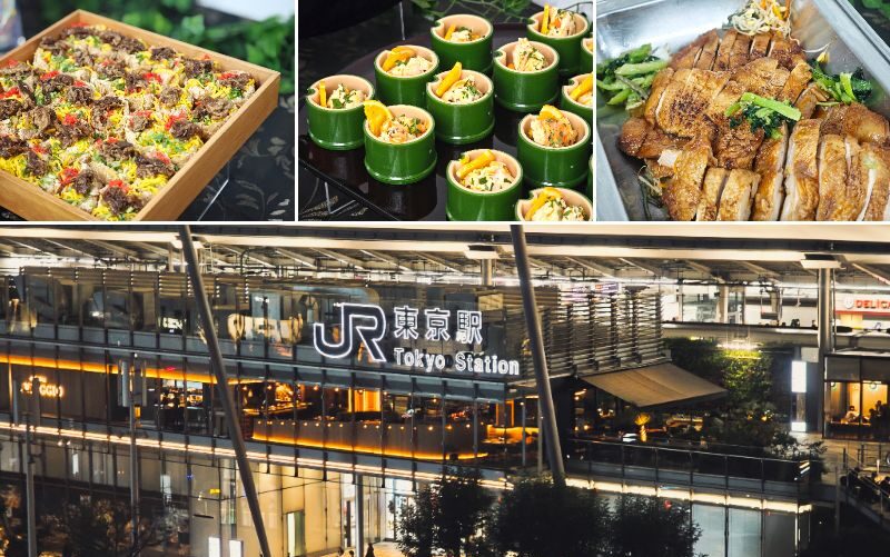 立食パーティー形式の懇親会の様子